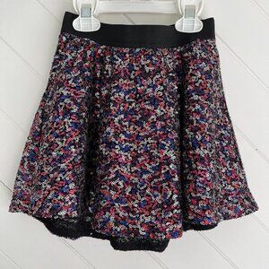 Gap Kids red, white and blue sequin skirt, girls size S (6-7)